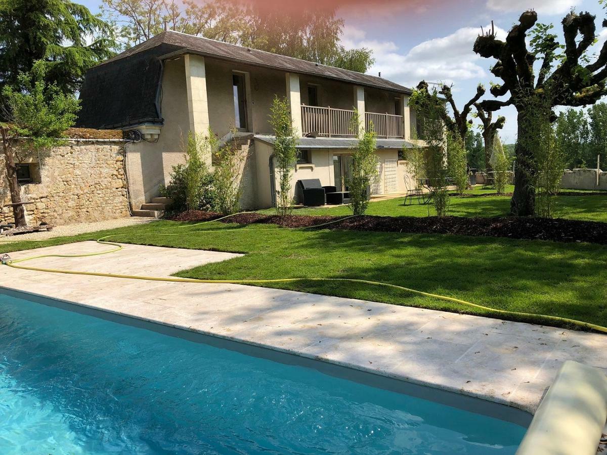 Domaine Plessis Gallu - Vacation Cottage Rental Азе-ле-Ридо Екстериор снимка